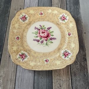 Vintage Royal Albert Bone China Devonshire Lace luncheon plate